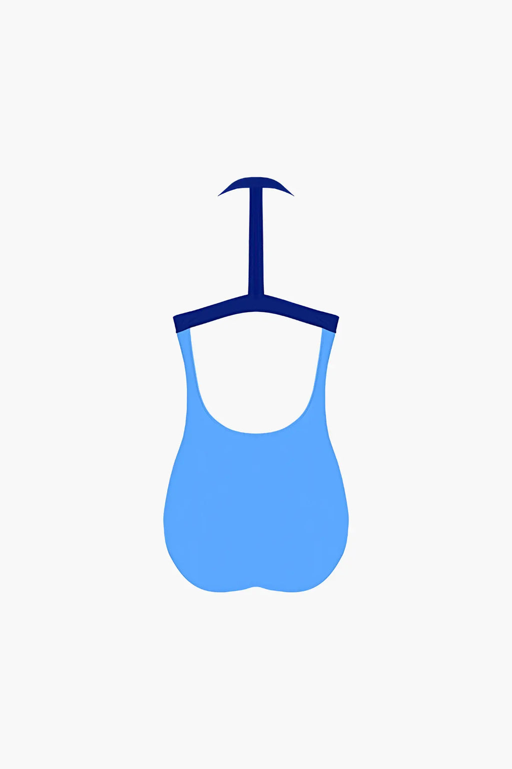 Pool Deep Blue One-Piece Swimsuit