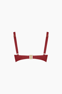 Héméra Terracotta Sienne Triangle Bikini Top
