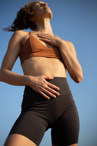 Black Deva Biker Shorts