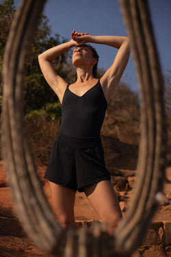 Energy Black Shorts