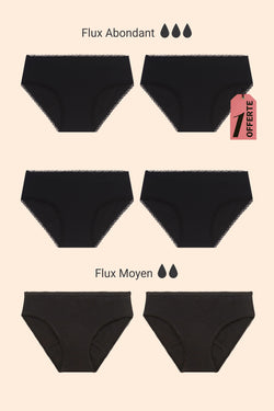 Pack de 5 (+1 offerte) - Semaine Douce