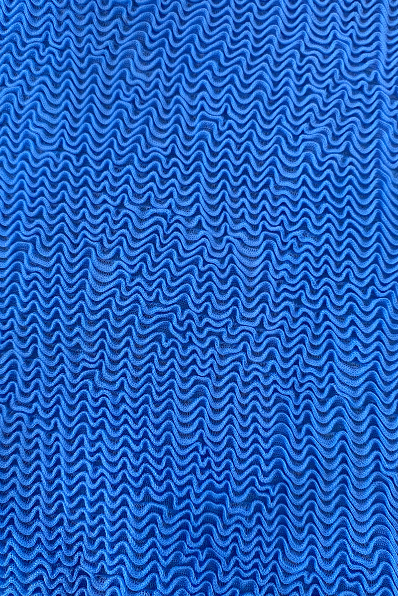 Nérée Blue Ibiza Tie-Triangle Bikini Top