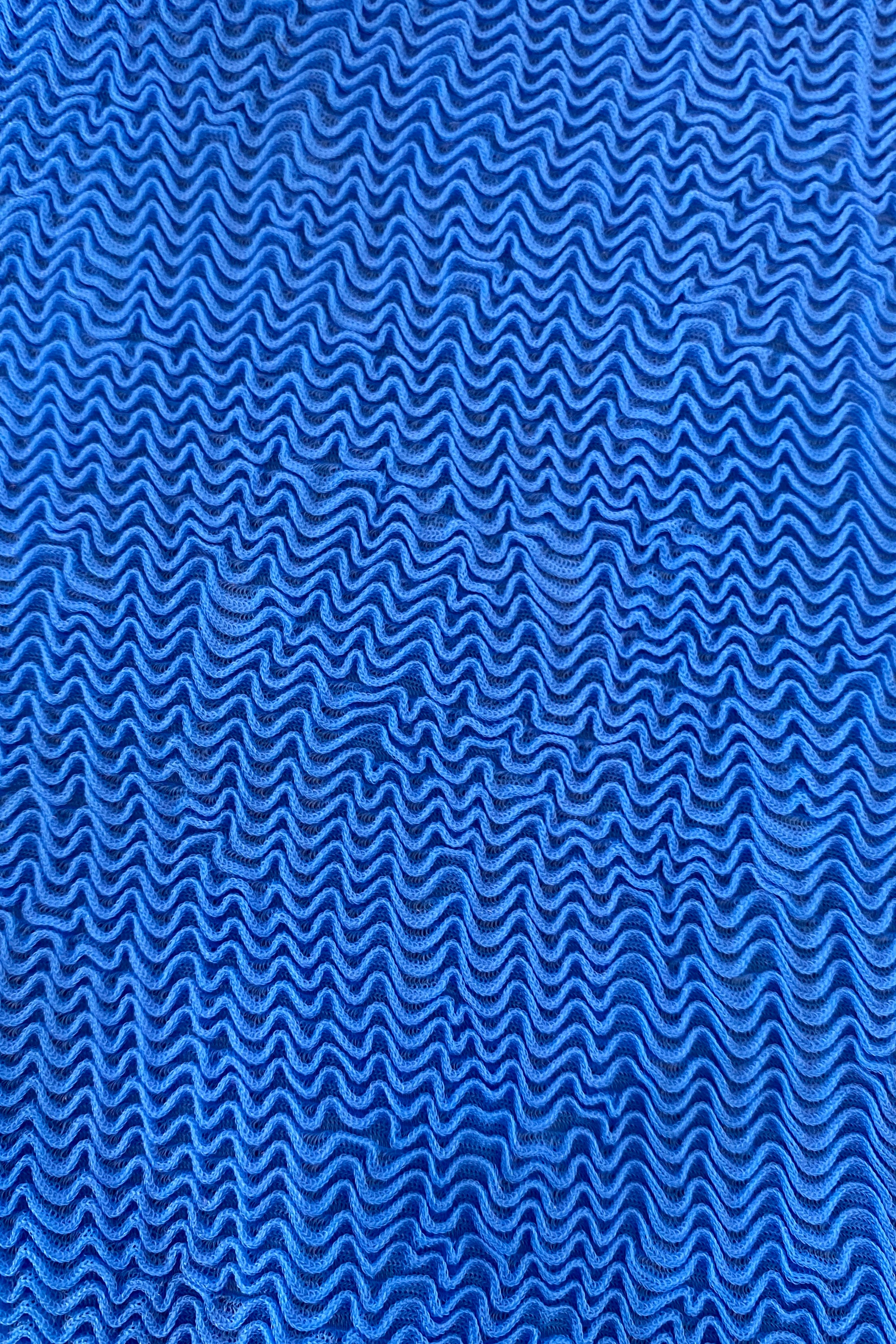 Nérée Blue Ibiza Tie-Triangle Bikini Top