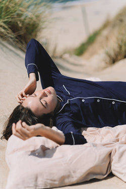 Ensemble Pyjama Daphne Bleu Marine